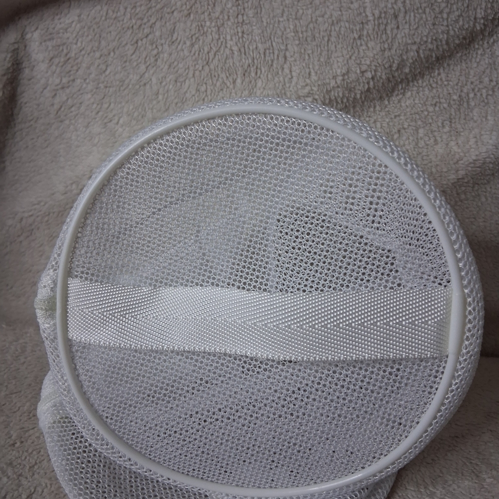 White Mesh Laundry Bag Victoria Secret Pink